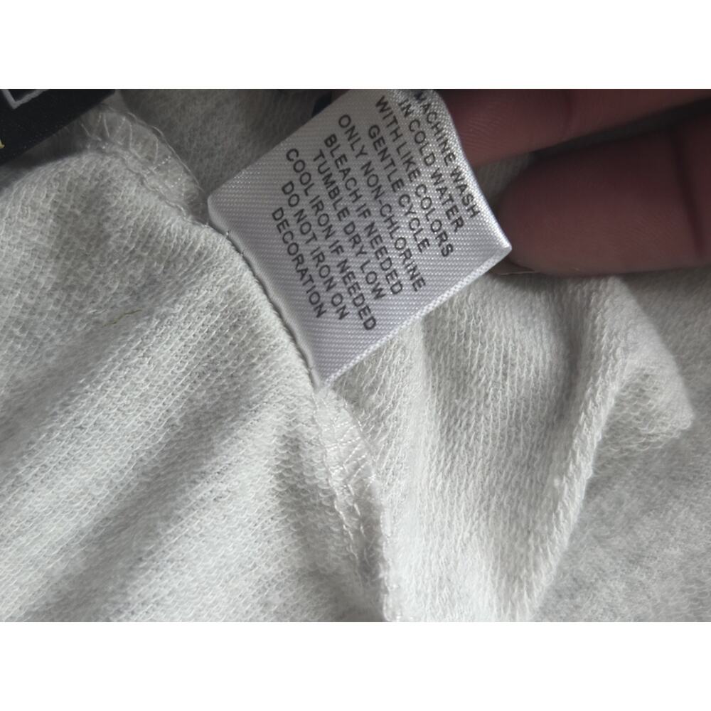 Coco Limon Women's Light Gray Cropped Capri Jogger Sweatpants Size Large - Picture 5 of 5
